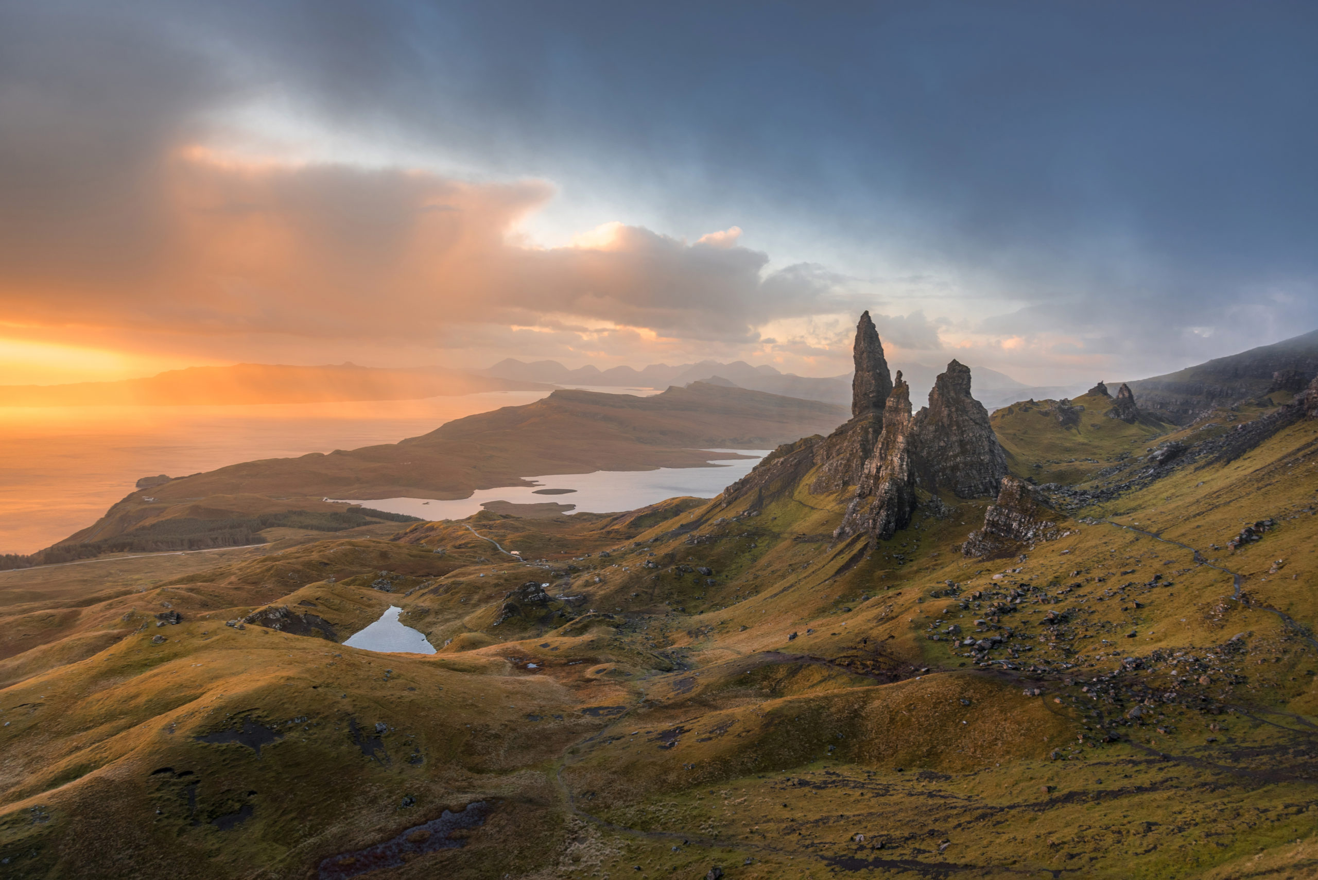 Shot de Highlands sur l’île de Skye